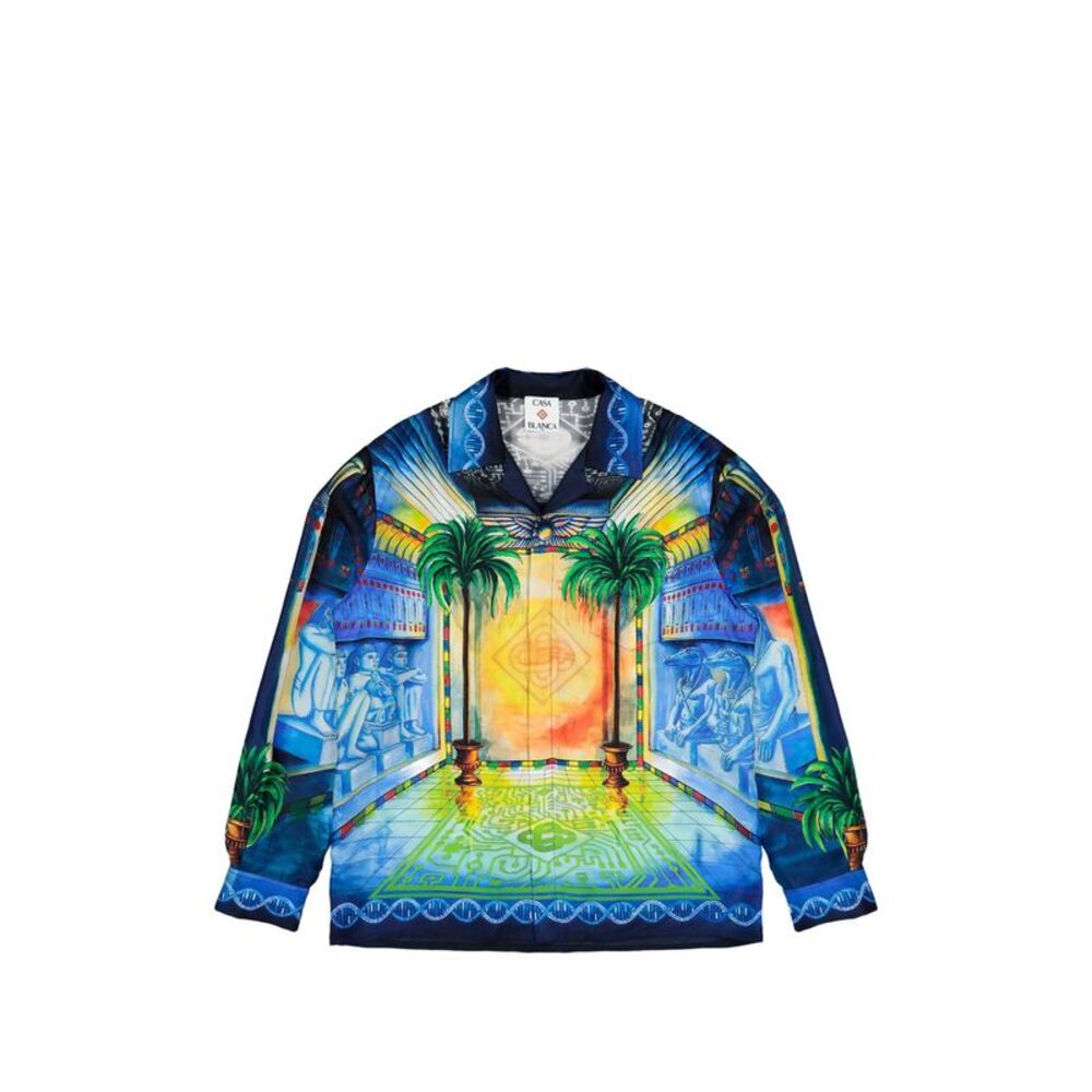 Casablanca Blue Shirts Men